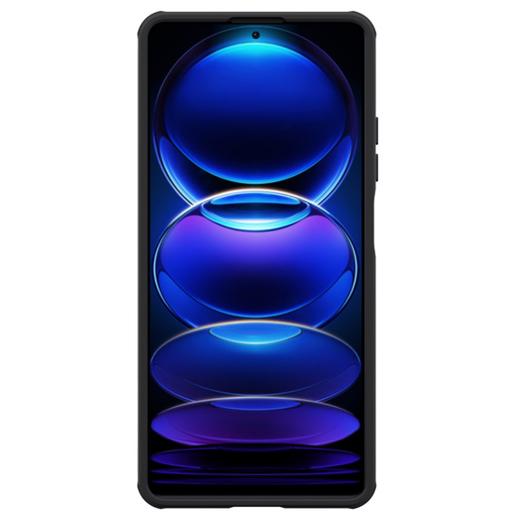 Puzdro pre Xiaomi Poco X5 Pro 5G, pancierované Nillkin, CamShield Pro, čierne
