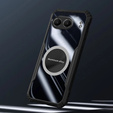 Puzdro pre OnePlus Nord 4, s magnetickým štítkom, transparentné / čierne