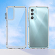 Obal na mobil pre Samsung Galaxy A25 5G, Fusion Hybrid, transparentné + 9H sklo