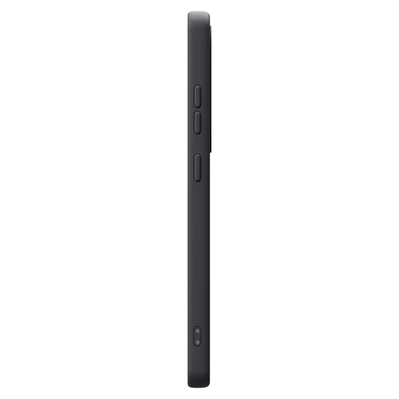 Spigen puzdro pre Samsung Galaxy S25 Ultra, Silicone Fit Mag, čierne + tvrdené sklo
