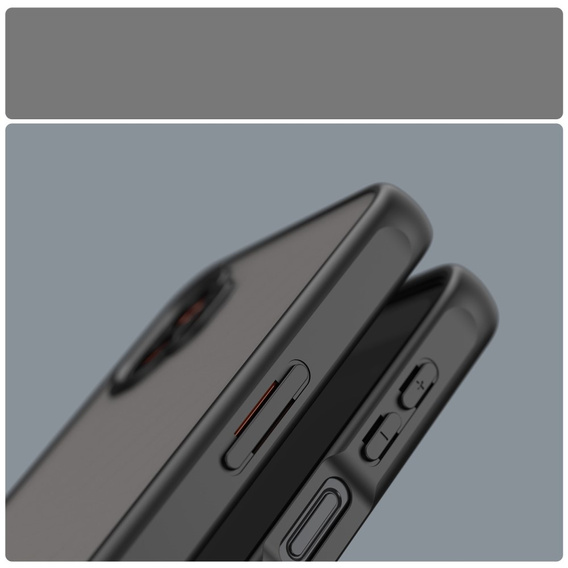 Obal na mobil pre Samsung Galaxy Xcover 7 Pro, Fusion Hybrid, transparentné / čierne