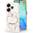 Puzdro pre Xiaomi Redmi 13, Bunny, biele