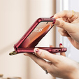 Puzdro so stojanom a ochranou pántov pre Motorola Razr 60 Ultra 5G