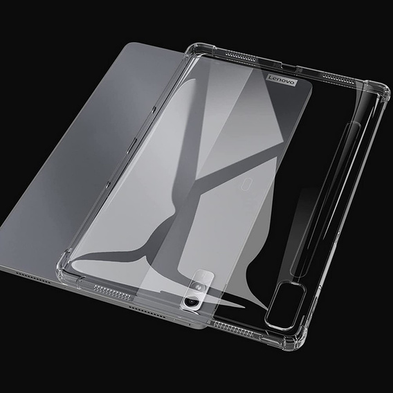 Puzdro pre Lenovo Tab P11 Pro Gen 2 TB132FU TB132XU 11.2", silikónové, priehľadné
