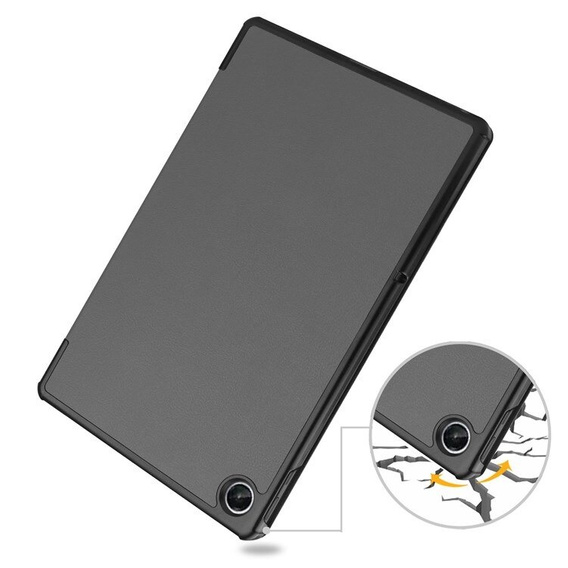 Puzdro pre Lenovo Tab M10 Plus 10.6 Gen 3 TB-125F TB-128F, Smartcase, sivé