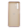 Obal na mobil pre Samsung Galaxy A13 5G, Electro heart, ružové rose gold