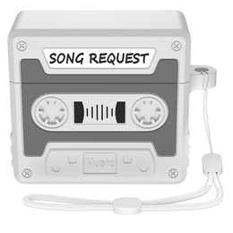 Retro silikónové kazetové puzdro pre Apple AirPods Pro 3