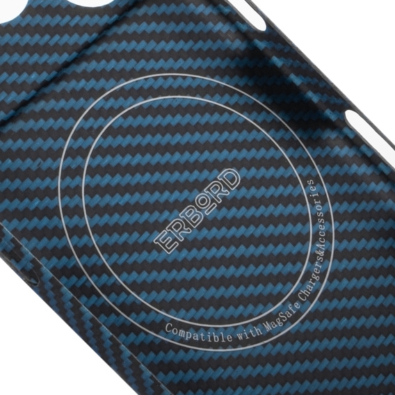 ERBORD Plne kevlarové puzdro MagSafe pre iPhone 17 Pro