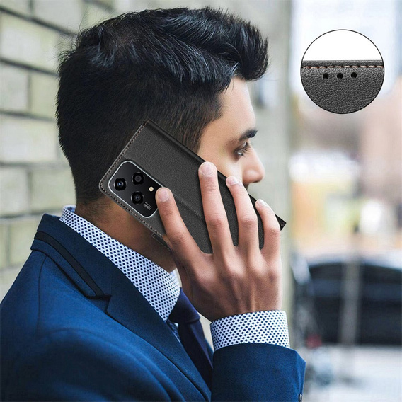 Klapkové puzdro pre Honor 200 Lite, BINFEN Wallet, čierne