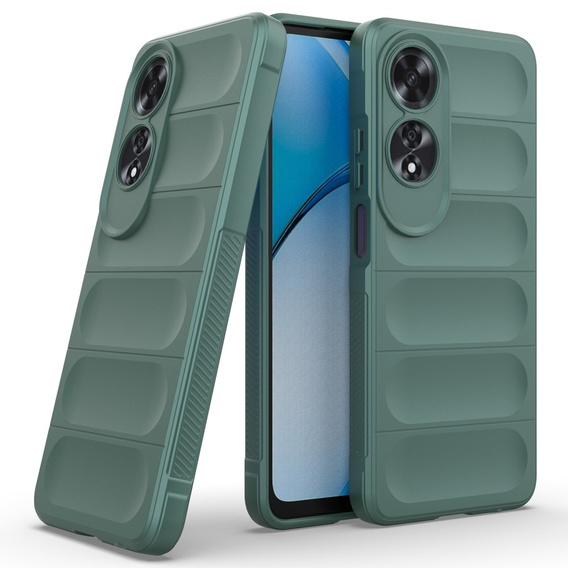 Obal na mobil pre Oppo A60, Gaming Shockproof, zelený