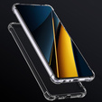 Obal na mobil pre Xiaomi Poco X6 Pro 5G, Dropproof, priehľadné