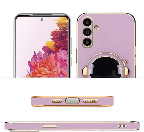 Obal na mobil pre Samsung Galaxy A36 5G, Astronaut, fialové