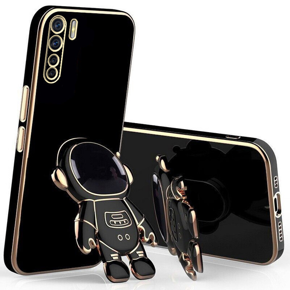 Obal na mobil pre Oppo A91/F15, Astronaut, čierne