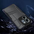 Obal na mobil pre Infinix Hot 50i 4G, AntiDrop Hybrid, čierne