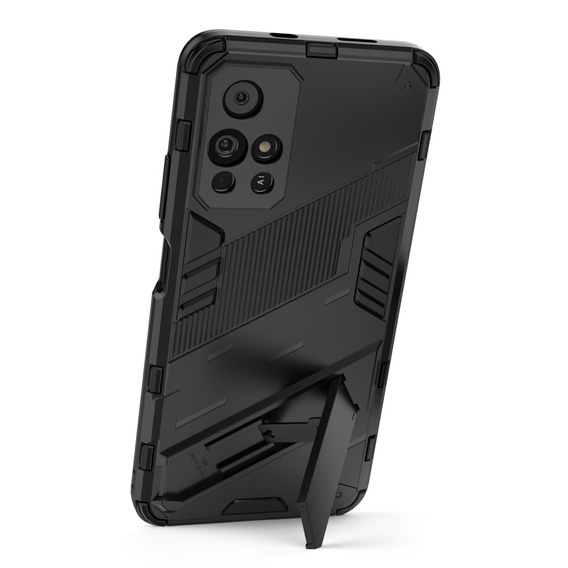 Puzdro pre Xiaomi Poco M4 Pro 5G / Note 11S 5G, Military kickstand, modré