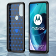 Obal na mobil pre Motorola Moto G71 5G, Carbon, čierne