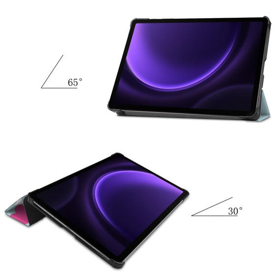 Puzdro pre Samsung Galaxy Tab S10 Lite / S10 FE / S9 FE, s chlopňou, unicorn