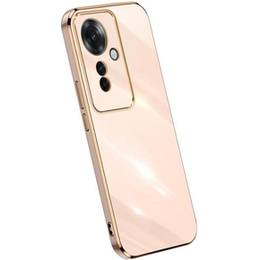 Puzdro pre Oppo Reno 11F 5G, Glamour CamShield, ružové rose gold
