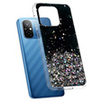 Obal na mobil pre Xiaomi Redmi 12C, Glittery, čierne
