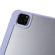 Puzdro pre iPad Pro 12.9" 2022/2021/2020 (6/5/4 gen.), Smartcase Hybrid, so slotom na stylus, fialové