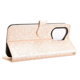 Flipové puzdro pre Honor 400 5G, Wallet Rhombus, ružové