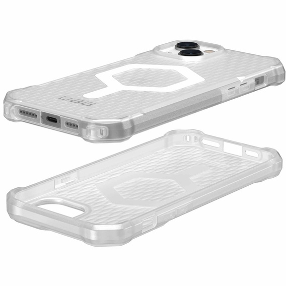 Urban Armor Gear Obal na mobil pre iPhone 14 Plus, Essential Armor MagSafe, priehľadné