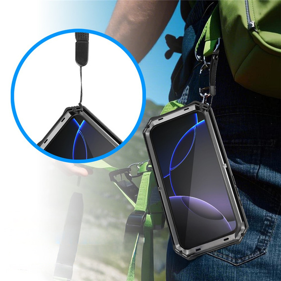 Puzdro R-JUST s podstavcom pre iPhone 17 Pro Max