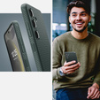 Puzdro Spigen pre Samsung Galaxy S24, Liquid Air, zelený + tvrdené sklo 9H