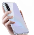 Puzdro pre Samsung Galaxy A36, Erbord Dropproof, priehľadné + sklo