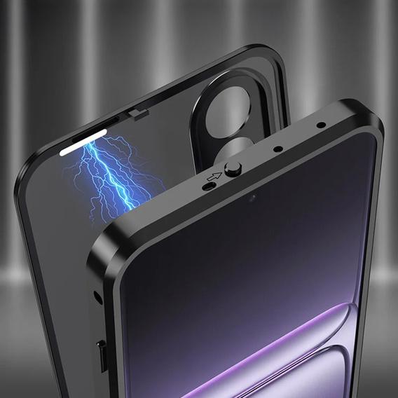Puzdro pre OnePlus Nord 5, Frame Case, čierne
