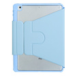 Puzdro s klávesnicou pre iPad 11" 2025 A16 (11 gen.) / iPad 10.9" 2022 (10 gen.), Rotary 360° Leather, svetlomodré