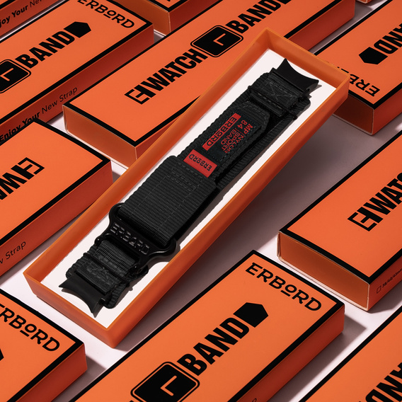 ERBORD MP84 Nylonový remienok pre Samsung Galaxy Watch 4/5/6 40/42/43/44/45/46/47MM