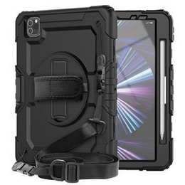 Obrnené puzdro pre iPad Pro 11" 2022/2021 (4/3 gen.), ochranné 360 so slotom na stylus, modré