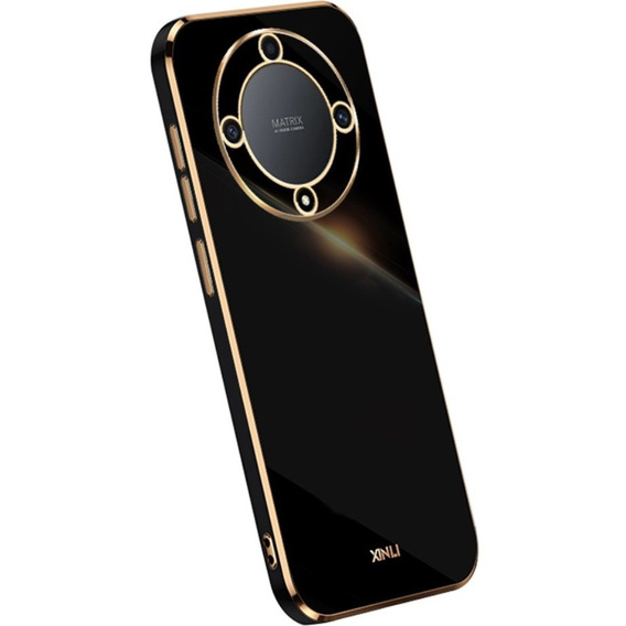 Puzdro pre Honor Magic 5 Lite, Glamour CamShield, čierne