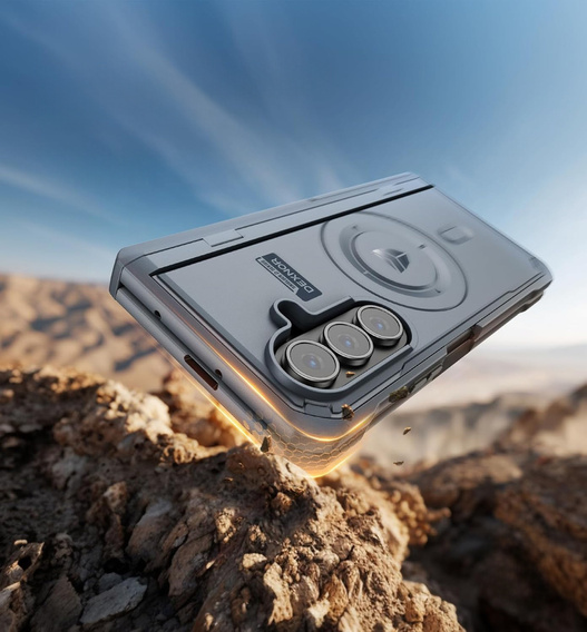 Dexnor Magnetické pancierované puzdro s dvojitou základňou pre Samsung Galaxy Z Fold7