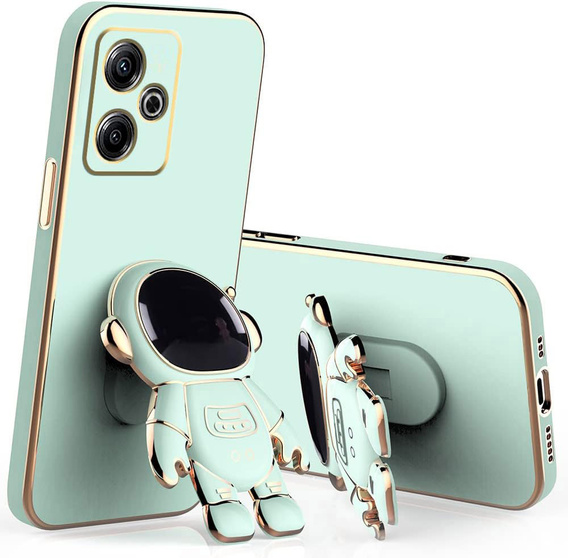 Obal na mobil pre Xiaomi Redmi 13, Astronaut, zelený