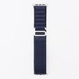 Nylonový remienok pre Apple Watch 1/2/3/4/5/6/7/8/SE/ULTRA 42/44/45/49 mm, námornícky modrý