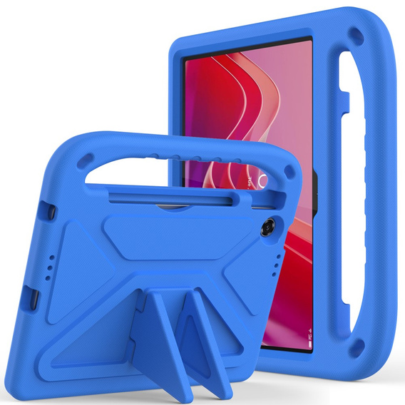 Detské puzdro pre Lenovo Tab TB311FU, detské puzdro s rukoväťou, modré