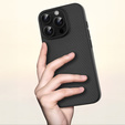 Puzdro pre iPhone 16 Pro, Aramid Fiber Cover, čierne