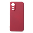 Obal na mobil pre Oppo A78 4G, Silicone Lite, červené