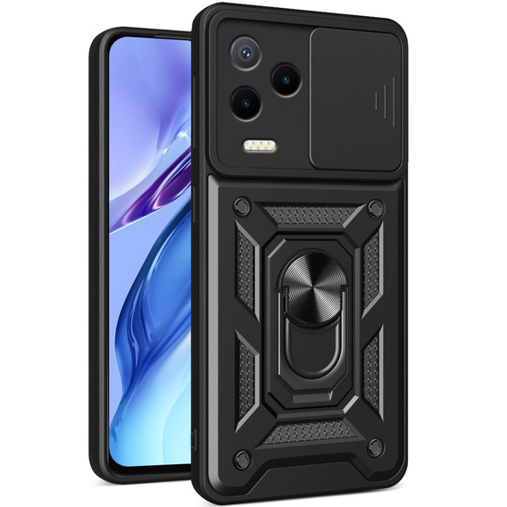 Obal na mobil pre Infinix Note 12 2023, CamShield Slide, čierne