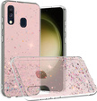 Obal na mobil pre Samsung Galaxy A40, Glittery, ružové