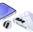 Puzdro pre Samsung Galaxy A36, Erbord Dropproof, priehľadné + sklo