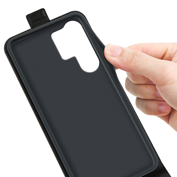 Klapkové puzdro pre Samsung Galaxy S25 Ultra, Flip, čierne