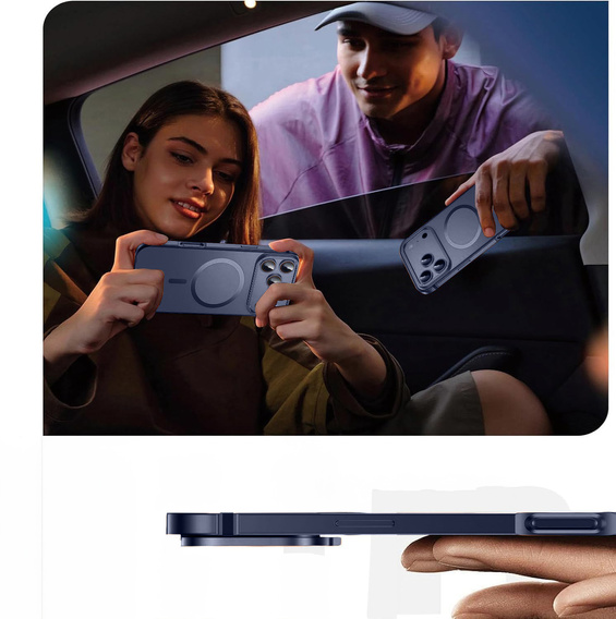 Kovové puzdro pre MagSafe pre iPhone 17 Pro Max