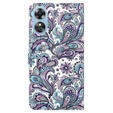 Klapkové puzdro pre Oppo A17, Light Spots Decor, fialové