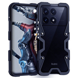 Puzdro pre Xiaomi Poco F6 Pro, Aluminium Alloy Bumper, čierne