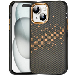 Puzdro pre iPhone 15, Milky Way, zlaté