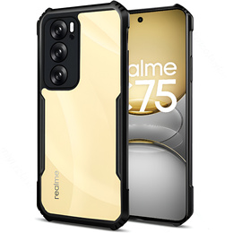 Obal na mobil pre Realme 14X / Realme C75, AntiDrop Hybrid, čierne