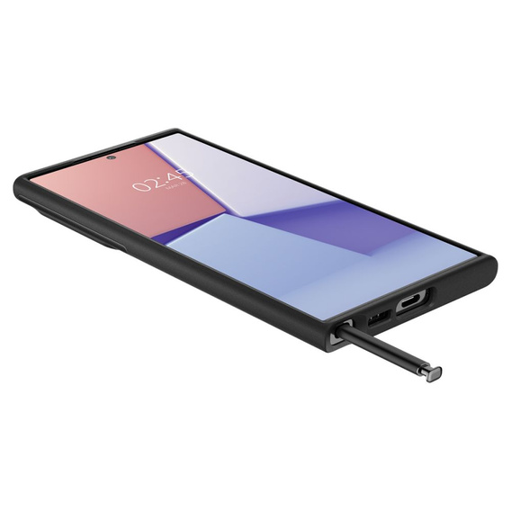 Spigen Optik Armor čierne puzdro pre Samsung Galaxy S23 Ultra